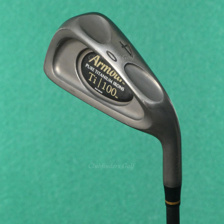 Tommy Armour Ti 100 Single 4 Iron Factory Aldila Graphite Regular