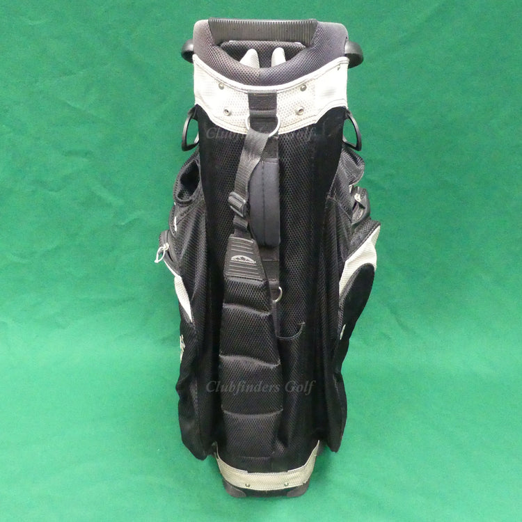 Sun Mountain C-130 Black/Silver 15-Way Golf Cart Bag (No Raincover) *READ*