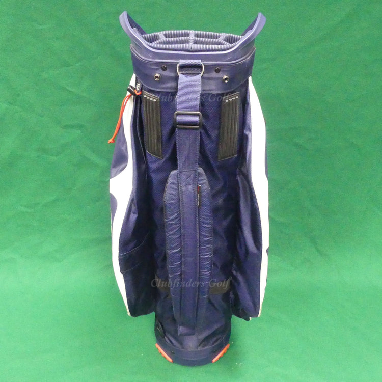 Sun Mountain Maverick 14-Way USA Blue/White/Red Golf Cart Bag w/ Raincover