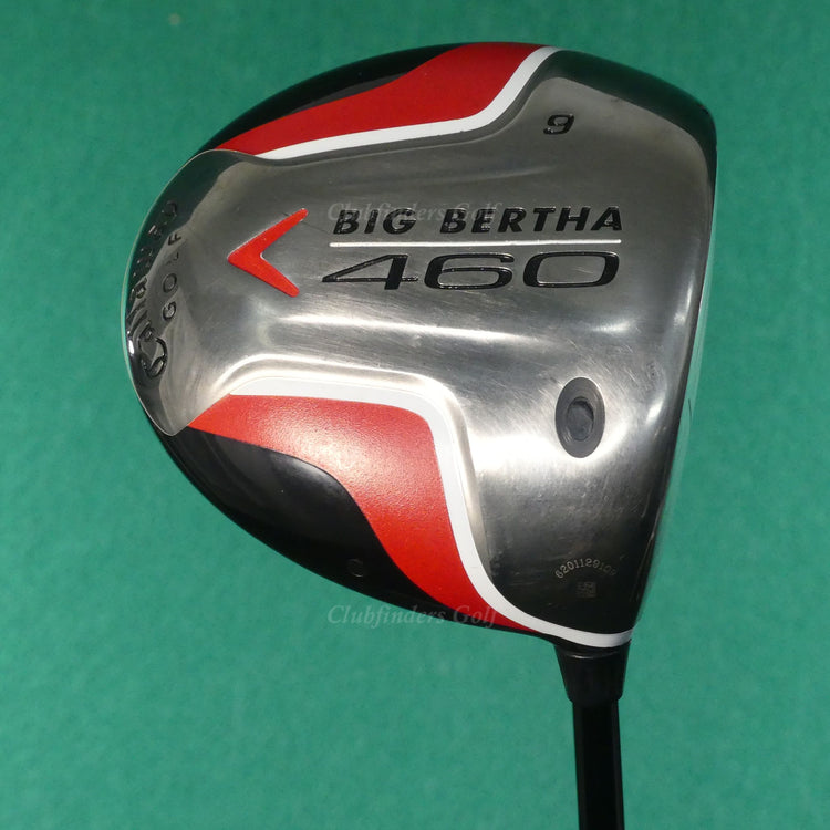 Callaway Big Bertha 460 9° Driver Factory Aldila NVS 55 Graphite Stiff