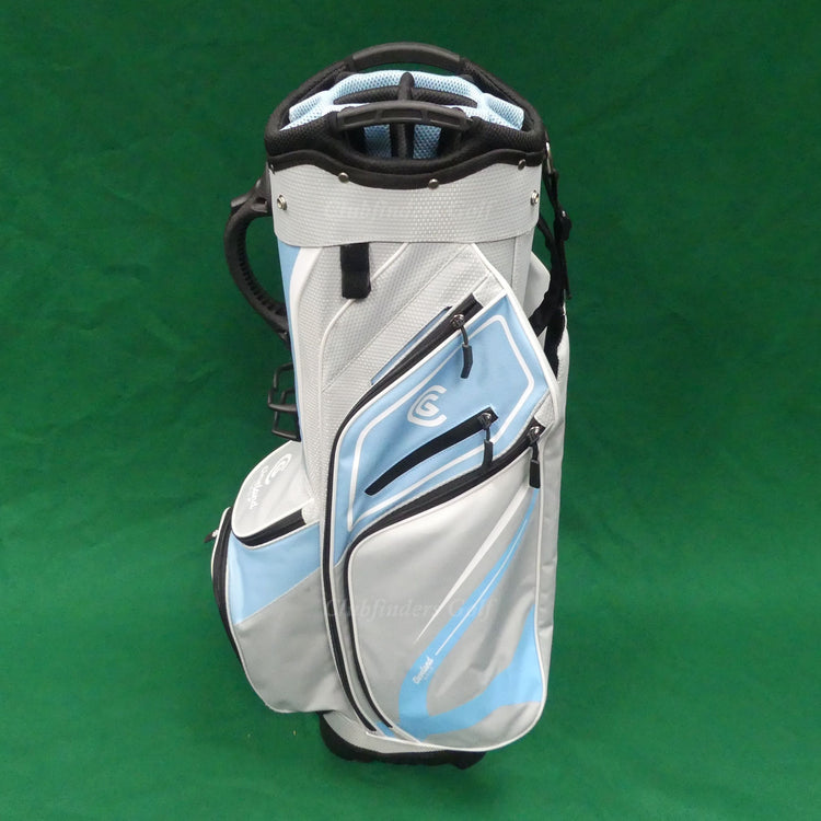 Cleveland 2026 Lightweight Blue/Grey 14-Way Golf Cart Bag w/ Raincover