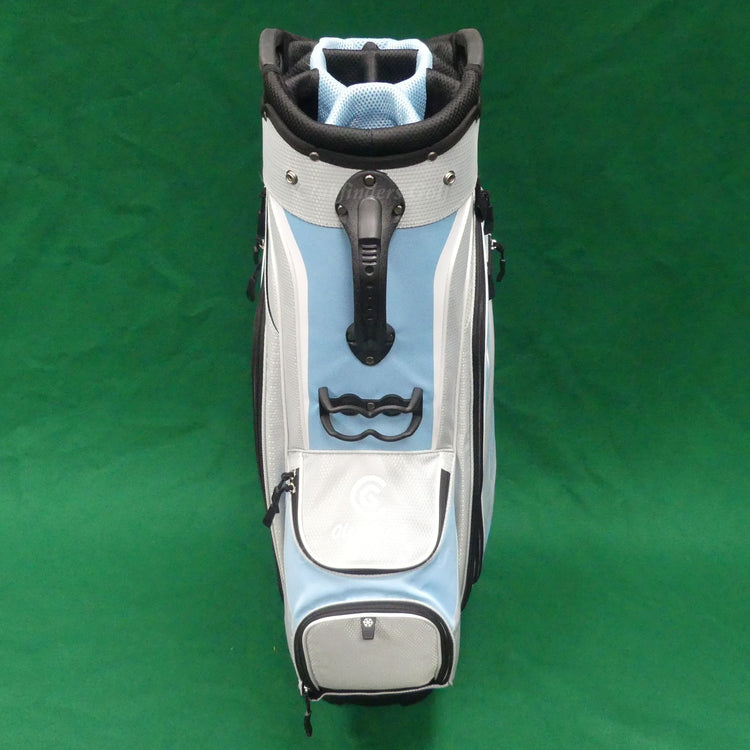 Cleveland 2026 Lightweight Blue/Grey 14-Way Golf Cart Bag w/ Raincover