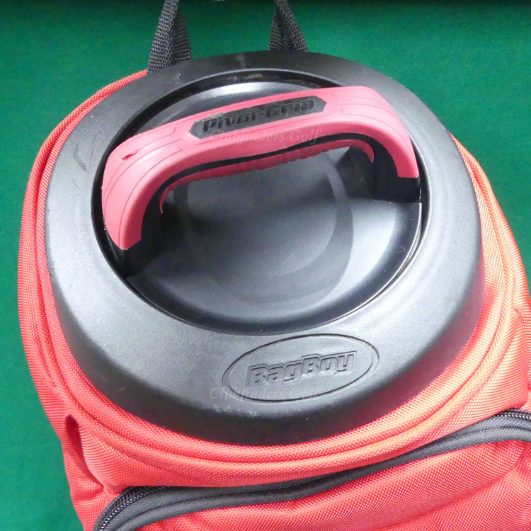 Bag Boy T-2000 Black/Red Pivot Grip Rolling Wheeled Travel Cover
