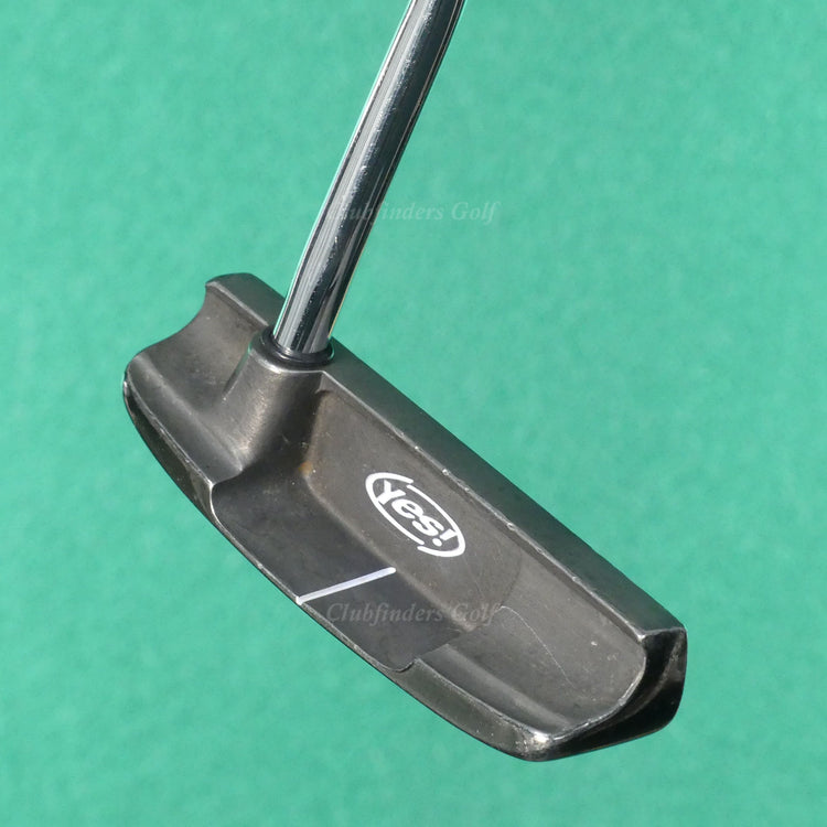 Yes! Golf C-Groove Tracy Double-Bend 35" Putter Golf Club w/ Super Stroke