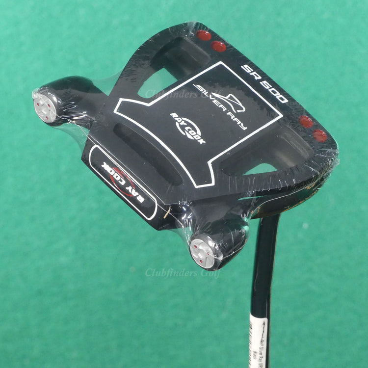 Ray Cook Silver Ray SR 500 Double-Bend 35.5" Putter Golf Club w/ Headcover