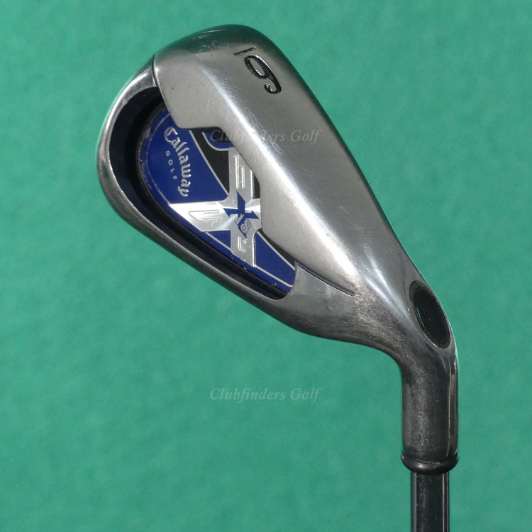 Callaway X-18 Single 6 Iron Factory True Temper Steel Uniflex