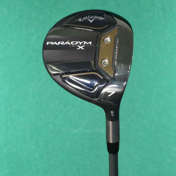 Callaway Paradym Fairway 21° 7 Wood Denali Charcoal 60g 5.5 Graphite Regular &HC