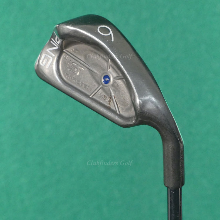 Ping ISI Stainless Blue Dot Single 6 Iron Cushin JZ Steel Stiff