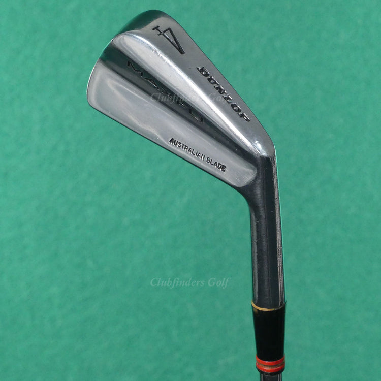 Dunlop Maxfli Australian Blade Single 4 Iron True Temper Stepped Steel Stiff