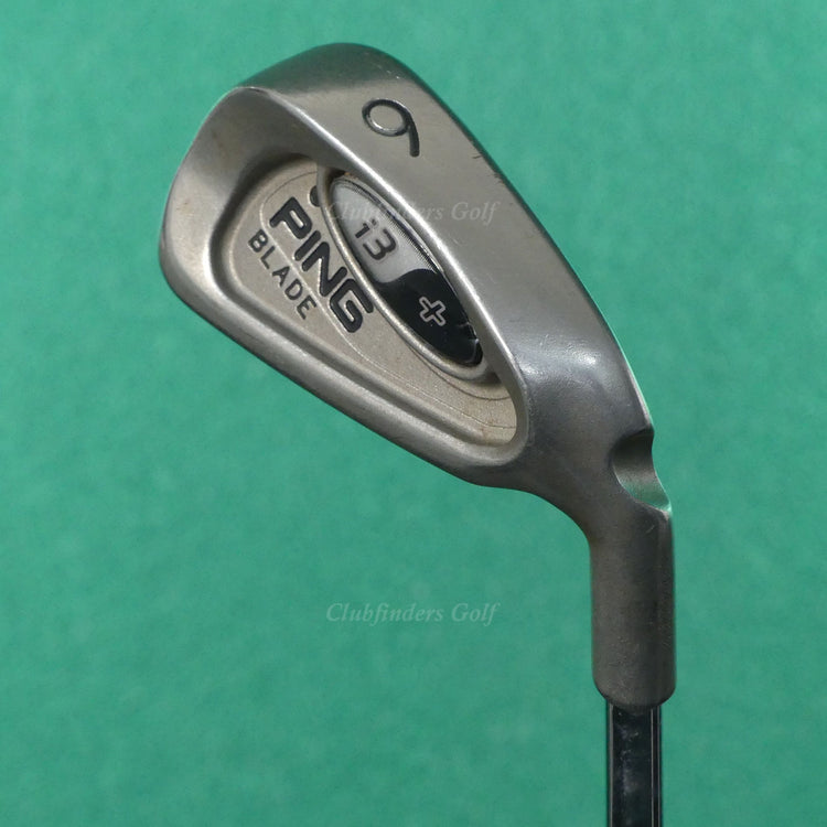 Ping i3 Blade Black Dot Single 6 Iron Factory CS Lite Steel Stiff