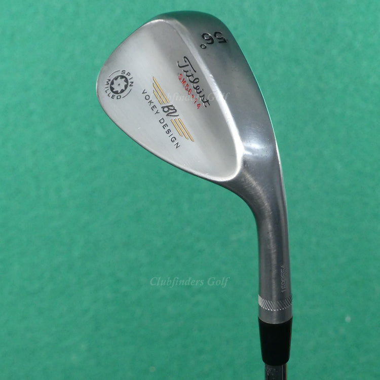 Titleist Vokey Spin Milled Tour Chrome SM56-14 56° SW Sand Wedge DG Steel Wedge