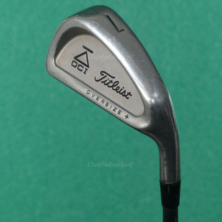 Titleist DCI Black Oversize+ Single 7 Iron Factory Select Graphite Stiff