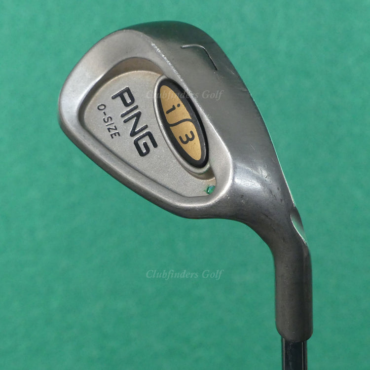 Ping i3 O-Size Green Dot LW Lob Wedge Factory Cushin JZ Steel Stiff
