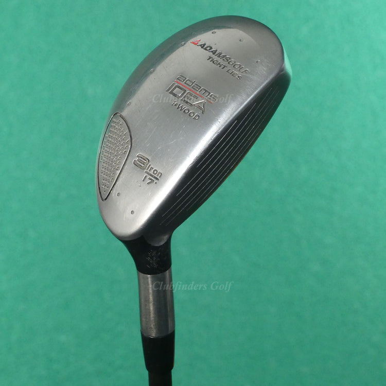 Adams Tight Lies Idea i-Wood 17° Hybrid 3 Iron Factory Graphite Stiff *READ*