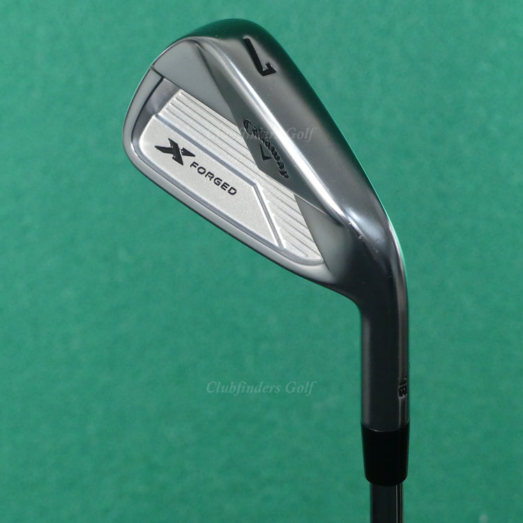 Callaway X-Forged '18 Single 7 Iron Project X Rifle 6.0 Steel Stiff
