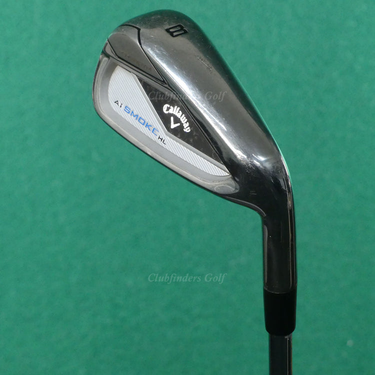Callaway Paradym Ai Smoke HL Single 8 Iron Dynamic Gold MID 115 S300 Steel Stiff