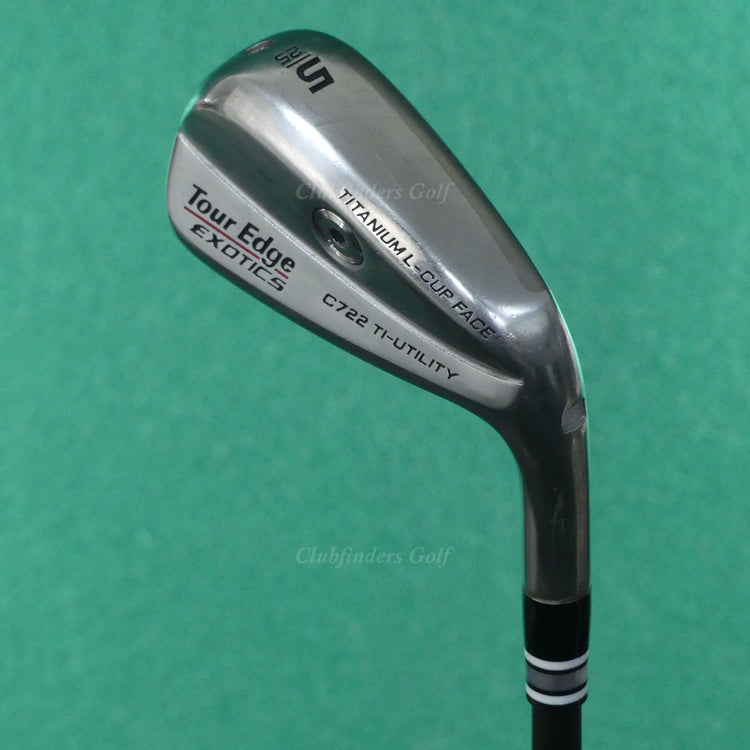 Tour Edge Exotics C722 Ti-Utility 25° 5 Iron Recoil Black F3 Graphite Regular