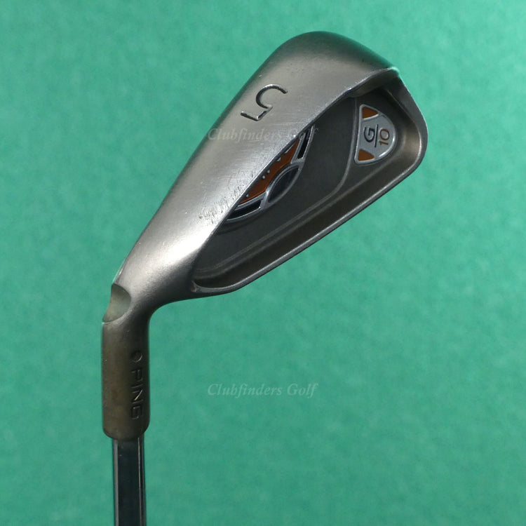 LH Ping G10 Black Dot Single 5 Iron True Temper Dynamic Gold 120 Steel Stiff