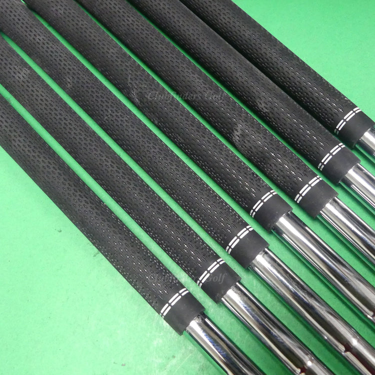 True Temper Dynamic Gold Mid 115 S300 .355 Stiff Pulled Iron Shafts SET OF 7