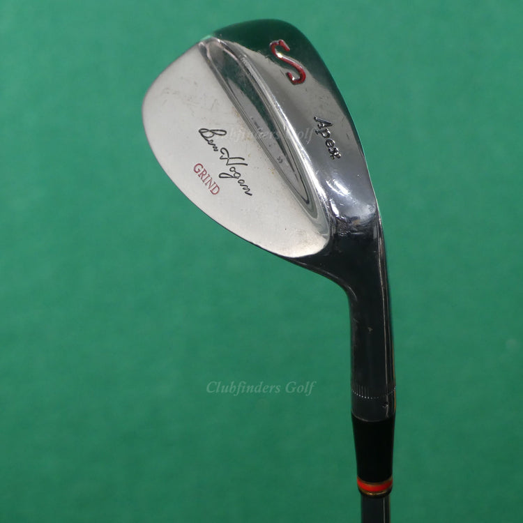 VINTAGE Ben Hogan Apex Grind 1990 2-EW, SW Iron Set Factory Apex 4 Steel Stiff