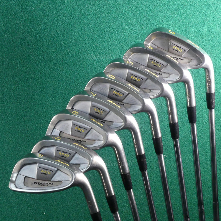 Mizuno T-Zoid T3 Oversize Titanium Insert 3-PW Iron Set TT Lite XL Steel Stiff