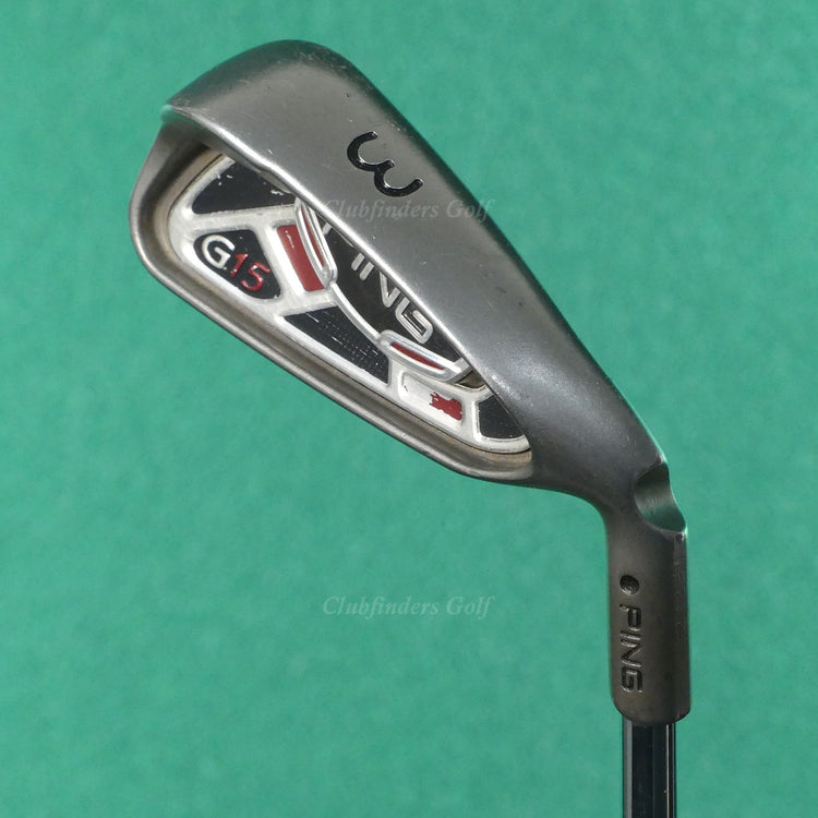 Ping G15 Black Dot Single 3 Iron Project X Flighted Rifle 5.5 Steel Firm
