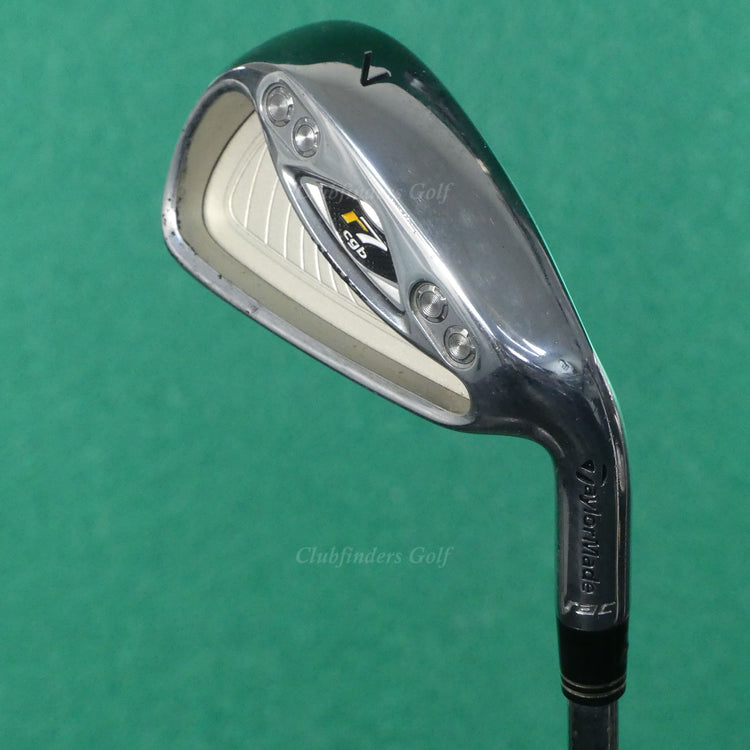 TaylorMade r7 CGB MAX Single 7 Iron Factory T-Step Ascending Mass Steel Regular