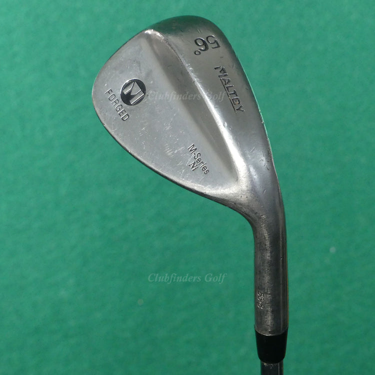 Maltby M-Series Ni Forged 56-8 56° SW Sand Wedge FST Pro White Steel Stiff