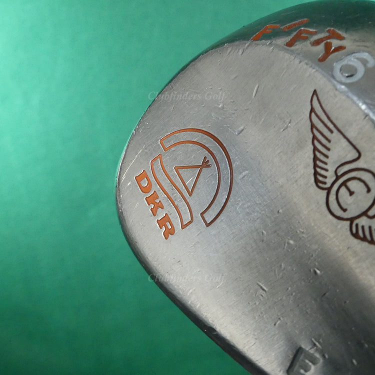 Edel Hand Ground Custom DVR S 56° SW Sand Wedge KBS Hi-REV Steel Wedge *READ*