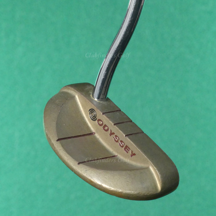 Lady Odyssey Dual Force Rossie II Bronze Double-Bend 34" Putter Golf Club