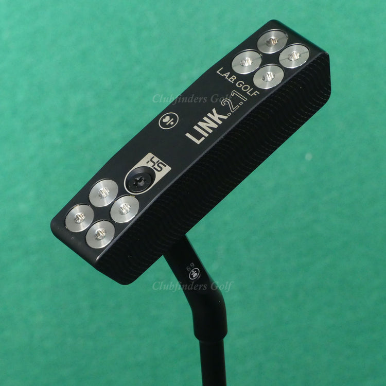 LAB Golf LINK.2.1 HS 2026 Milled 34" Putter Matte Black Stepped w/ Headcover