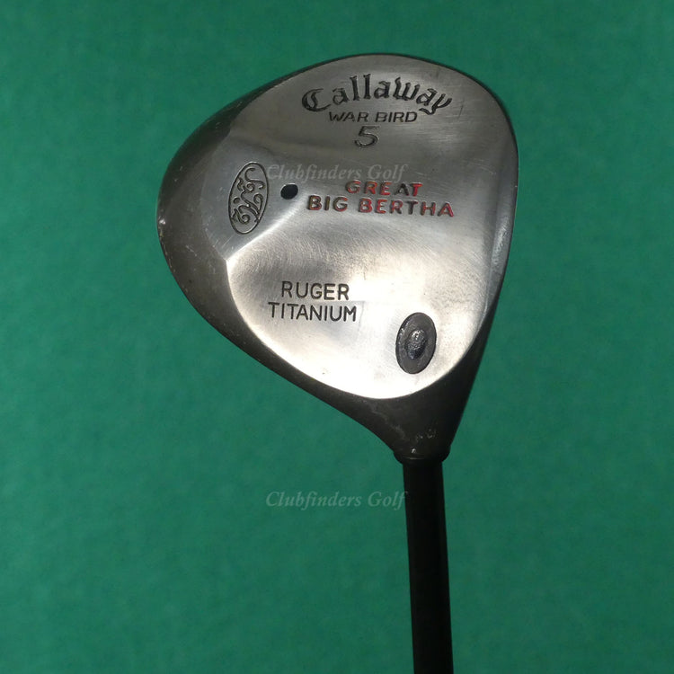 Callaway Great Big Bertha Warbird Ruger 5 Wood Fujikura Graphite Regular