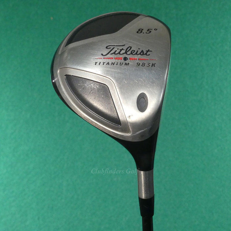 Titleist Titanium 983K 8.5° Driver Factory Fujikura Speeder 757 Graphite Stiff