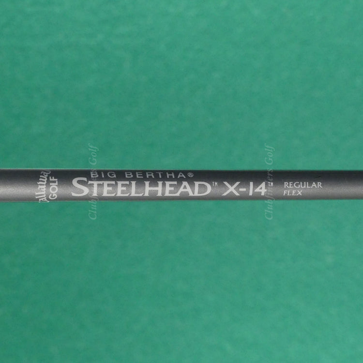 Callaway Steelhead X-14 Single 9 Iron Factory Graphite Regular