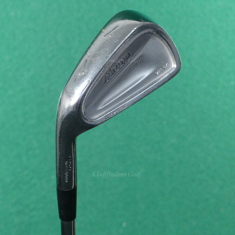 LH Mizuno MP-57 Cut Muscle Forged Single 7 Iron TT Dynamic Gold S300 Steel Stiff