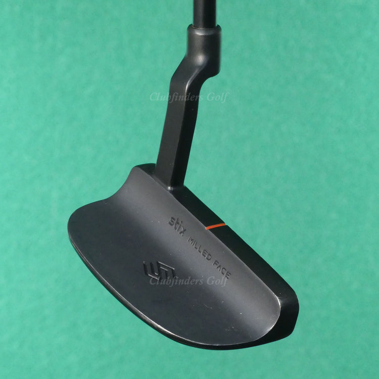 Stix Golf Milled Face Mallet Plumbers-Neck 34" Putter Golf Club w/ Headcover
