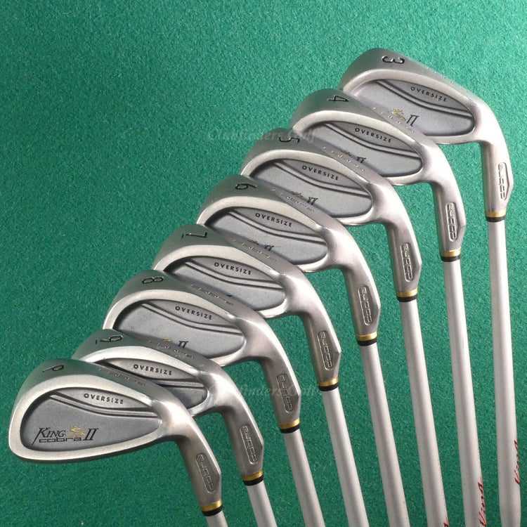 King Cobra II Oversize '97 3-PW Iron Set Factory IQ System Graphite Regular