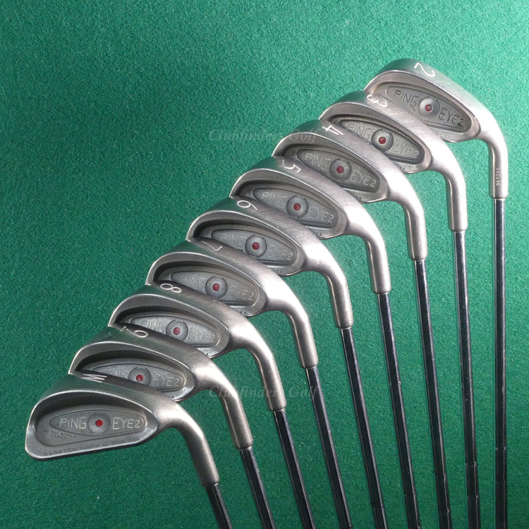 Ping Eye 2 Red Dot 2-PW Iron Set Karsten ZZ-Lite Steel Stiff