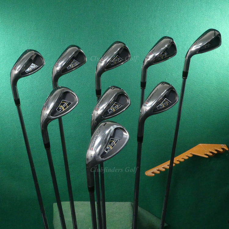 LH Adams Ovation 2 4-PW, SW & LW Iron Set Factory Performance Steel Uniflex