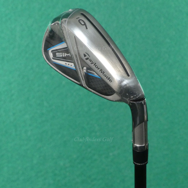 TaylorMade SIM Max Single 6 Iron Mitsubishi Tensei AV Raw 70HY Graphite Regular