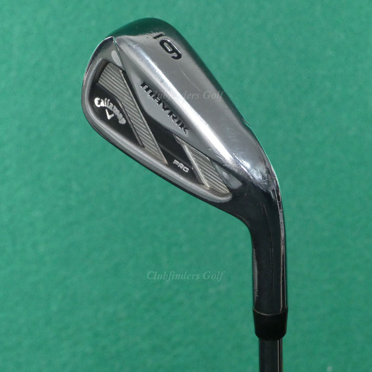 Callaway Mavrik Pro Single 6 Iron KBS Tour 120 Steel Stiff