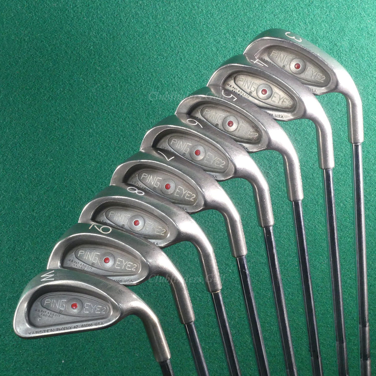 Ping Eye 2 Plus Red Dot 1-PW Iron Set Karsten KT-Shaft Steel Stiff
