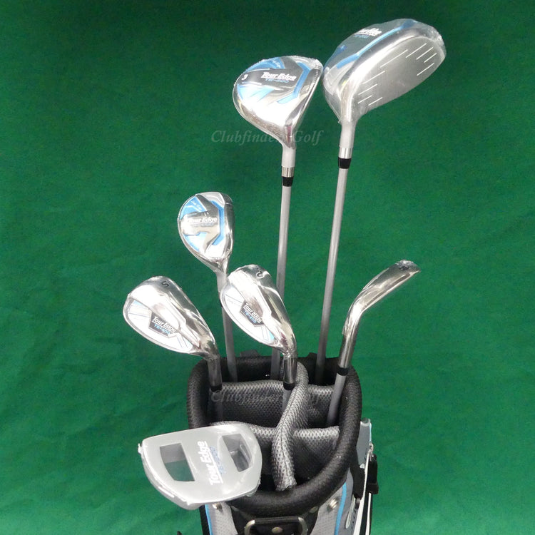 NEW Lady Tour Edge Lady Edge TE-200 Half Set Golf Club Set w/ Stand Bag