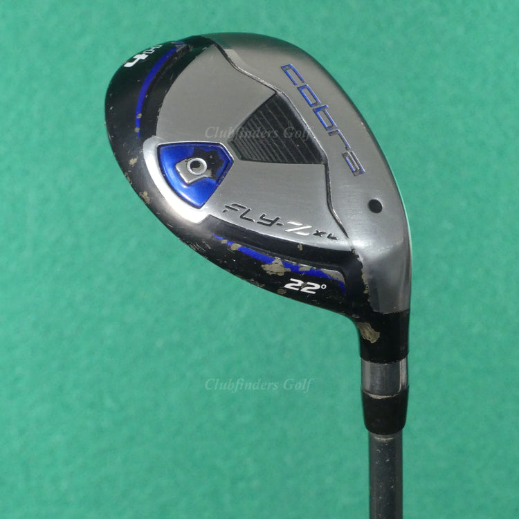Cobra Fly-Z XL 22° Hybrid 4 Iron UST Mamiya Recoil SC 65F2 Graphite Seniors