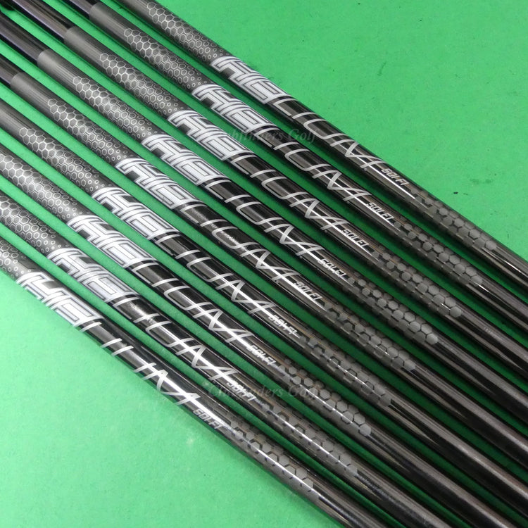 UST Mamiya Helium 50I F1 .370 Ladies Pulled Graphite Iron Shafts SET OF 9