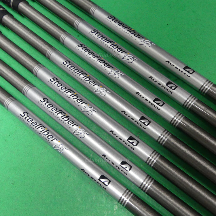AeroTech SteelFiber i95 .355 Stiff Pulled Composite Iron Shafts SET OF 7