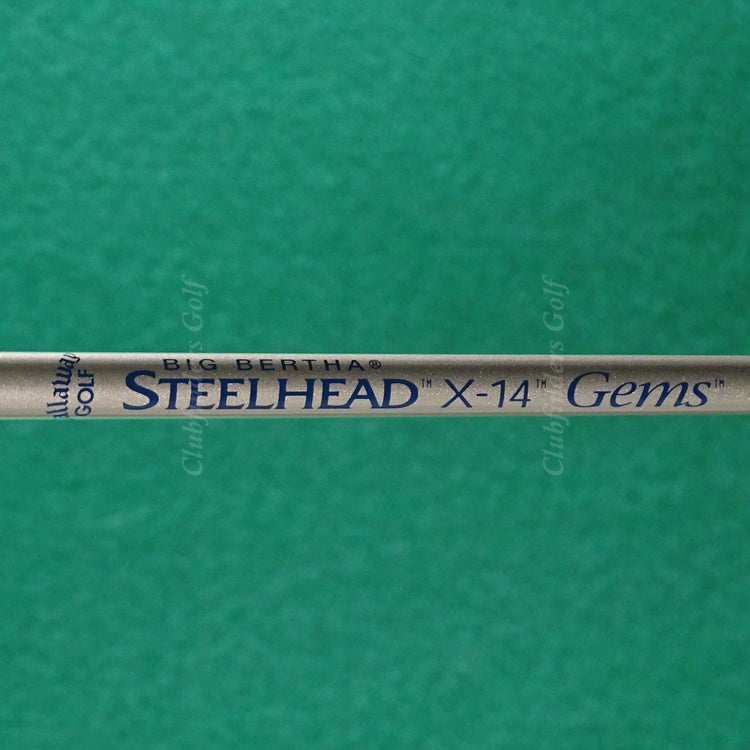 LH Lady Callaway Steelhead X-14 Single 4 Iron Factory Gems Graphite Ladies
