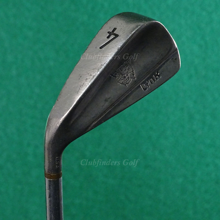LH Lynx USA Single 4 Iron Factory Steel Stiff