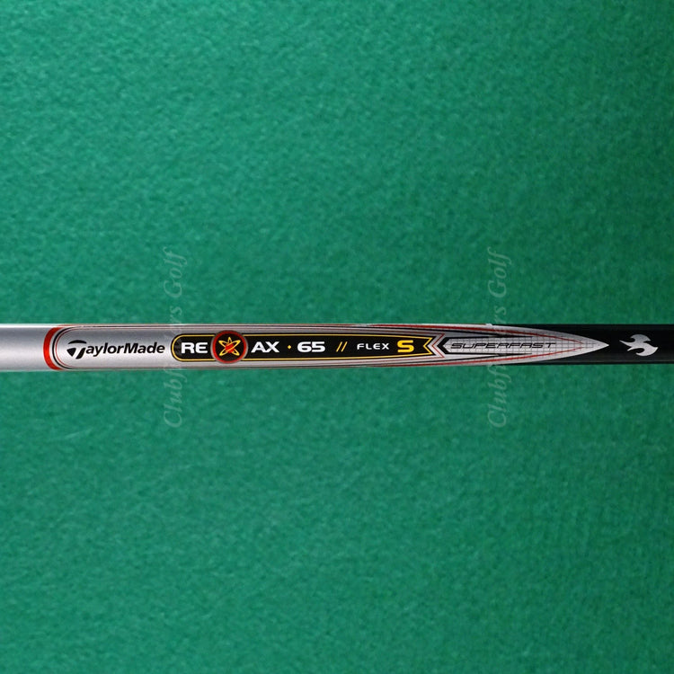 LH TaylorMade Burner 2009 Single 6 Iron REAX 65 Superfast Graphite Stiff