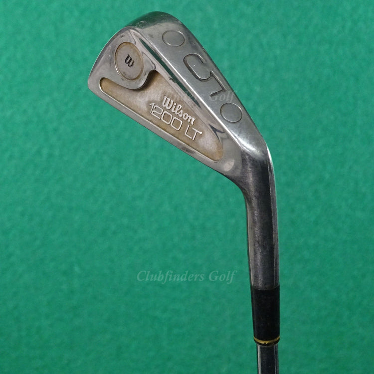 VINTAGE Wilson 1200 LT Single 5 Iron Factory Pro Step Steel Regular